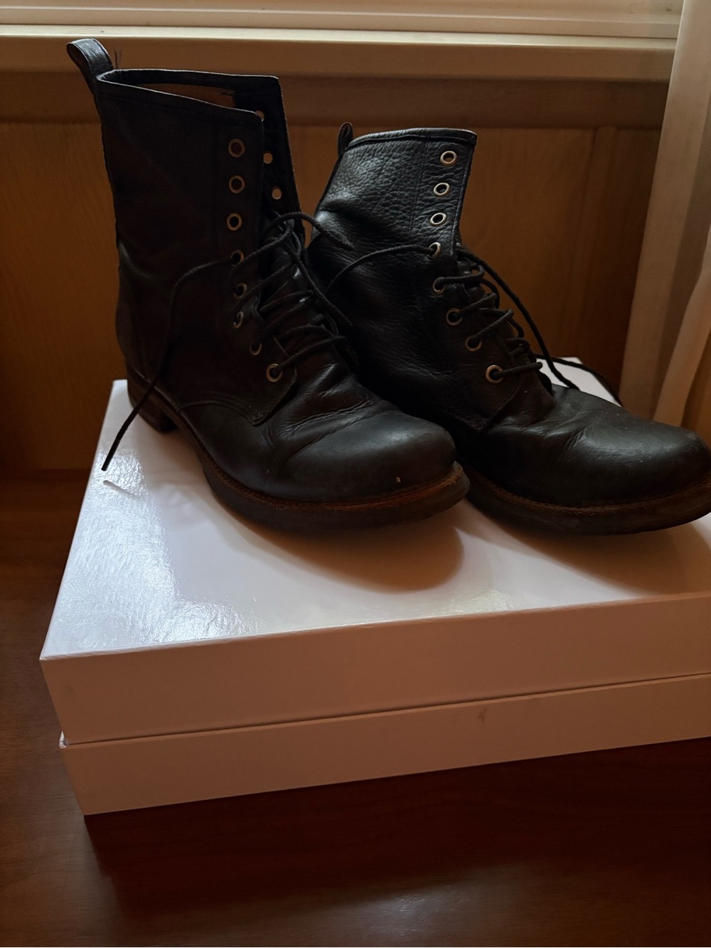 Frye Veronica Combat boots